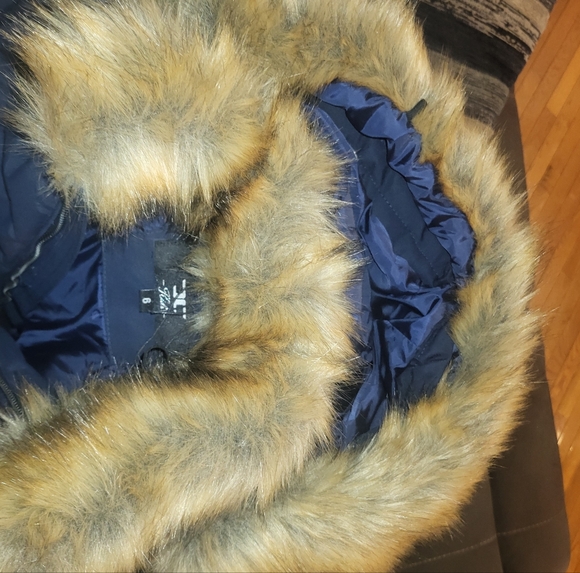 Jordan Craig puffer coat with fur hood - Picture 2 of 3